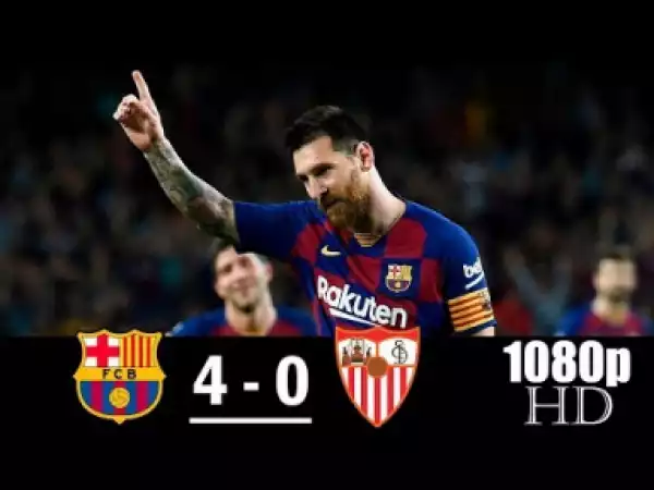 Barcelona vs Sevilla 4-0 All Goals & Highlights 06/10/2019 Primera Division
